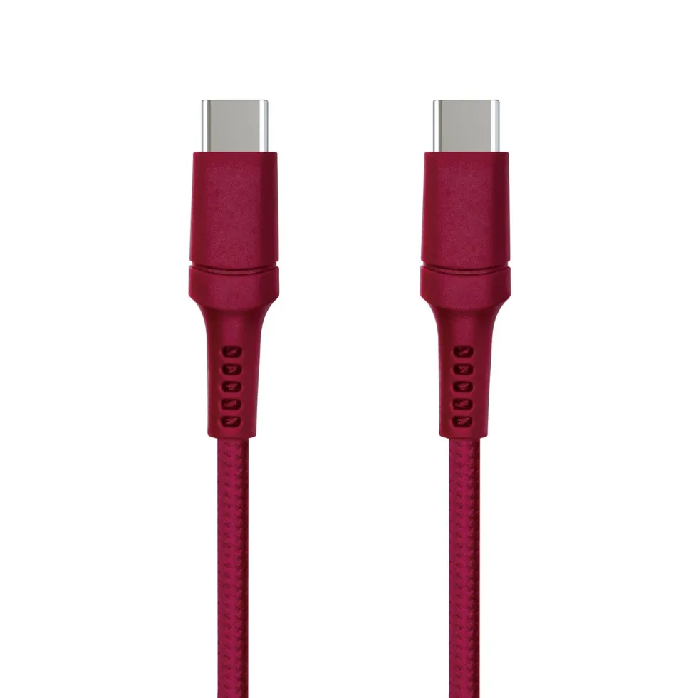 USB-C til USB-C 0,5 m Rød