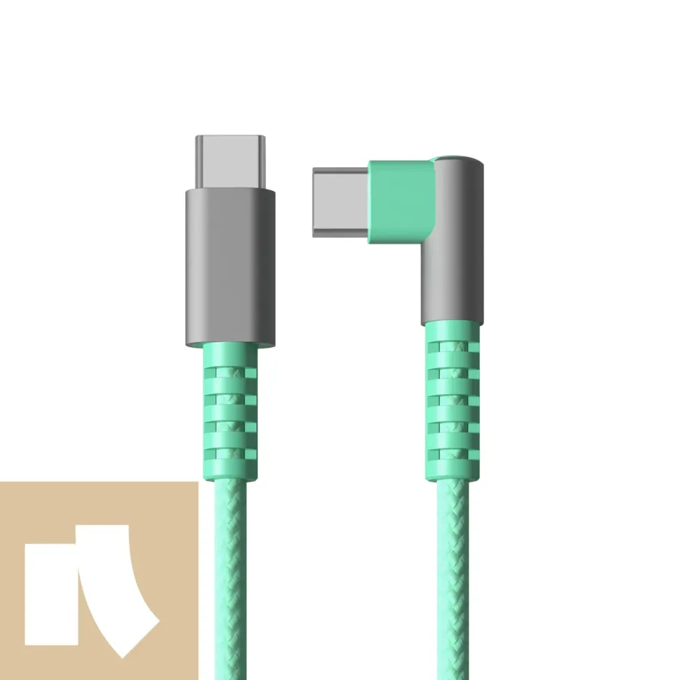 USB-C til USB-C 1,2 m Teal