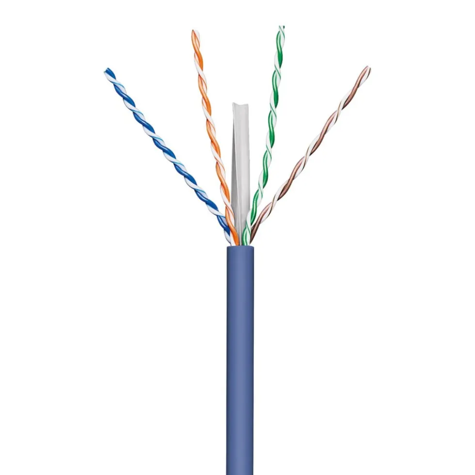 UTP-nettverkskabel Cat. 6a, 100 m