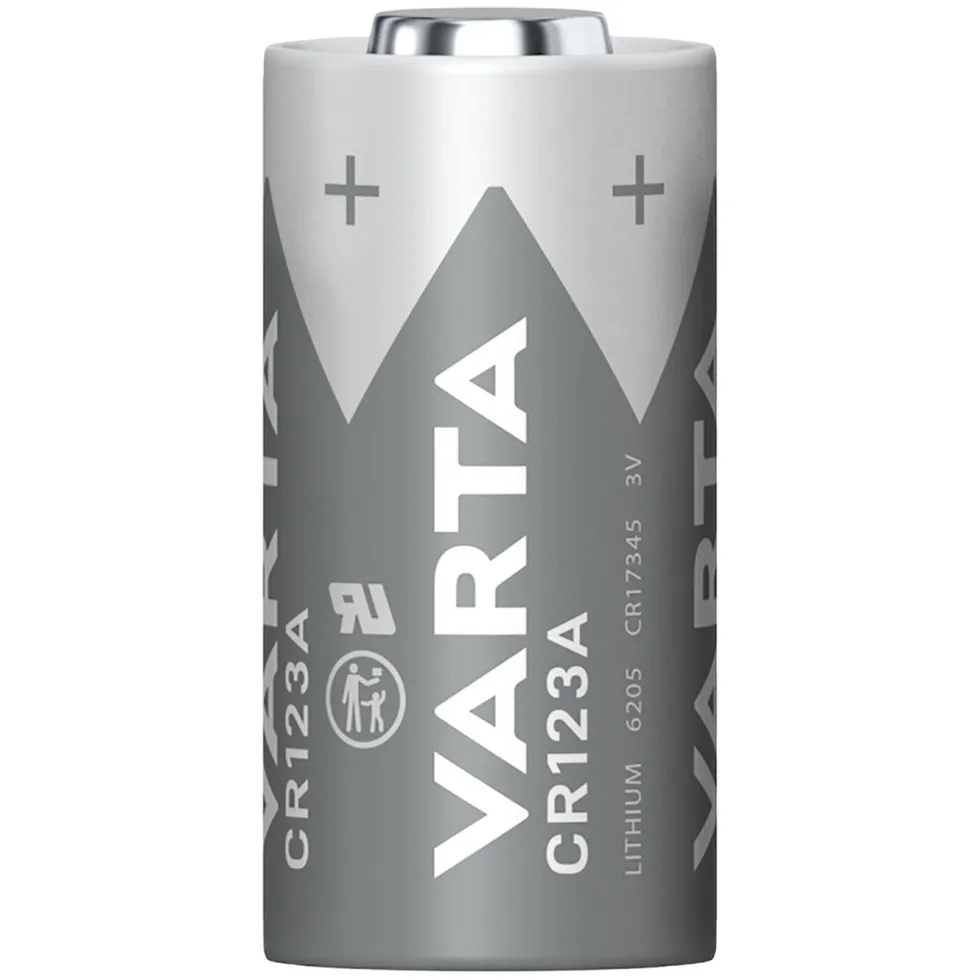 Varta Litiumbatteri CR123A 2-pk.