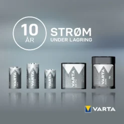 Varta Litiumbatteri CR123A 2-pk.