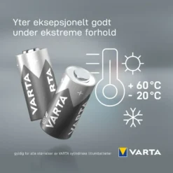 Varta Litiumbatteri CR123A 1-pk.