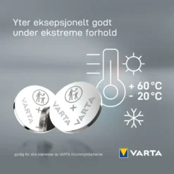 Varta Litiumbatteri CR2450 1-pk.