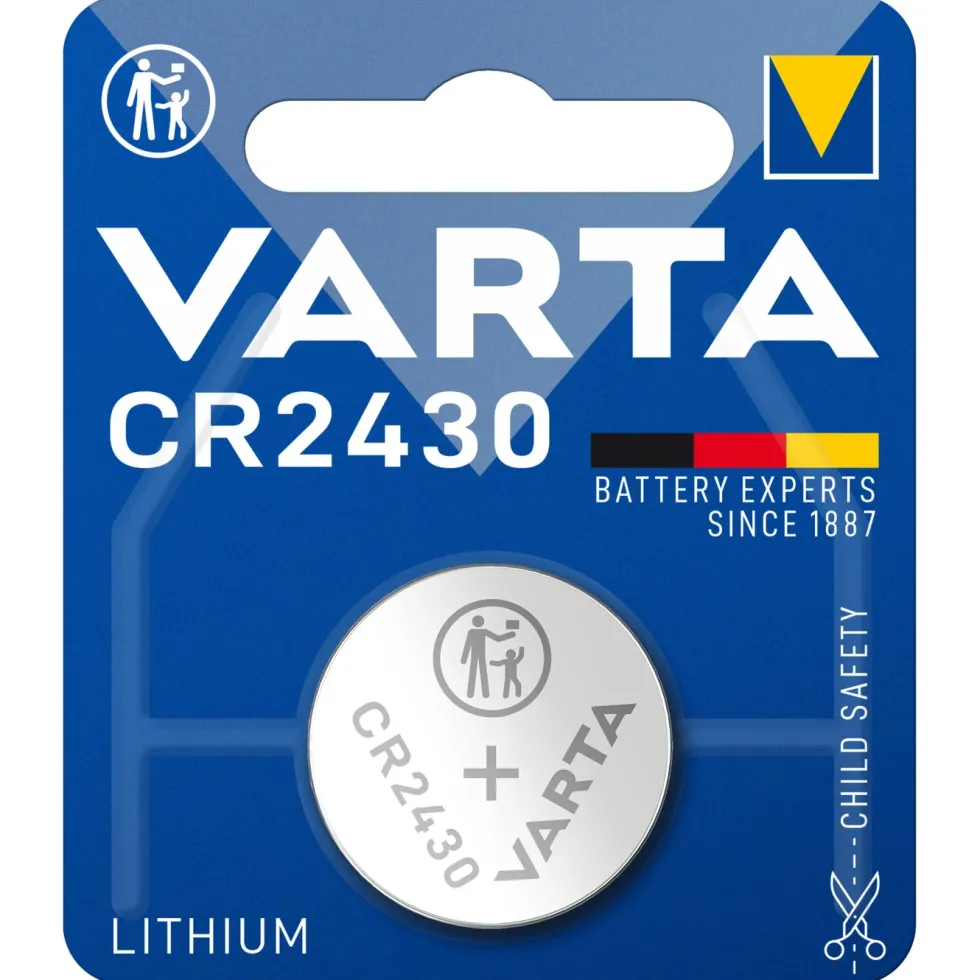 Varta Litiumbatteri CR2430 1-pk.