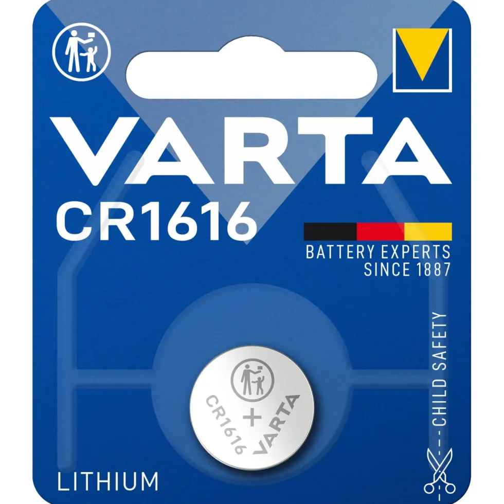 Varta Litiumbatteri CR1616 1-pk.