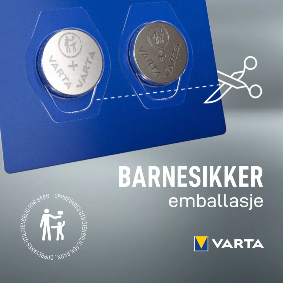 Varta Litiumbatteri CR1632 1-pk.
