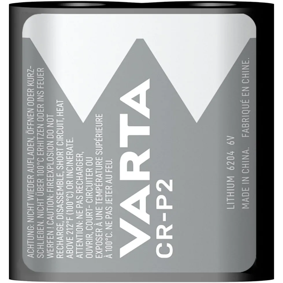 Varta Litiumbatteri 223/CR-P2 1-pk.