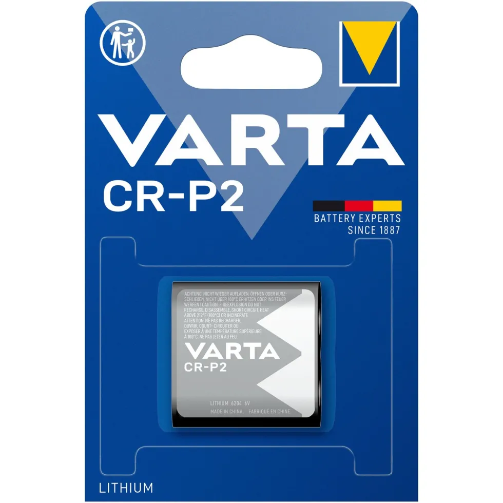 Varta Litiumbatteri 223/CR-P2 1-pk.