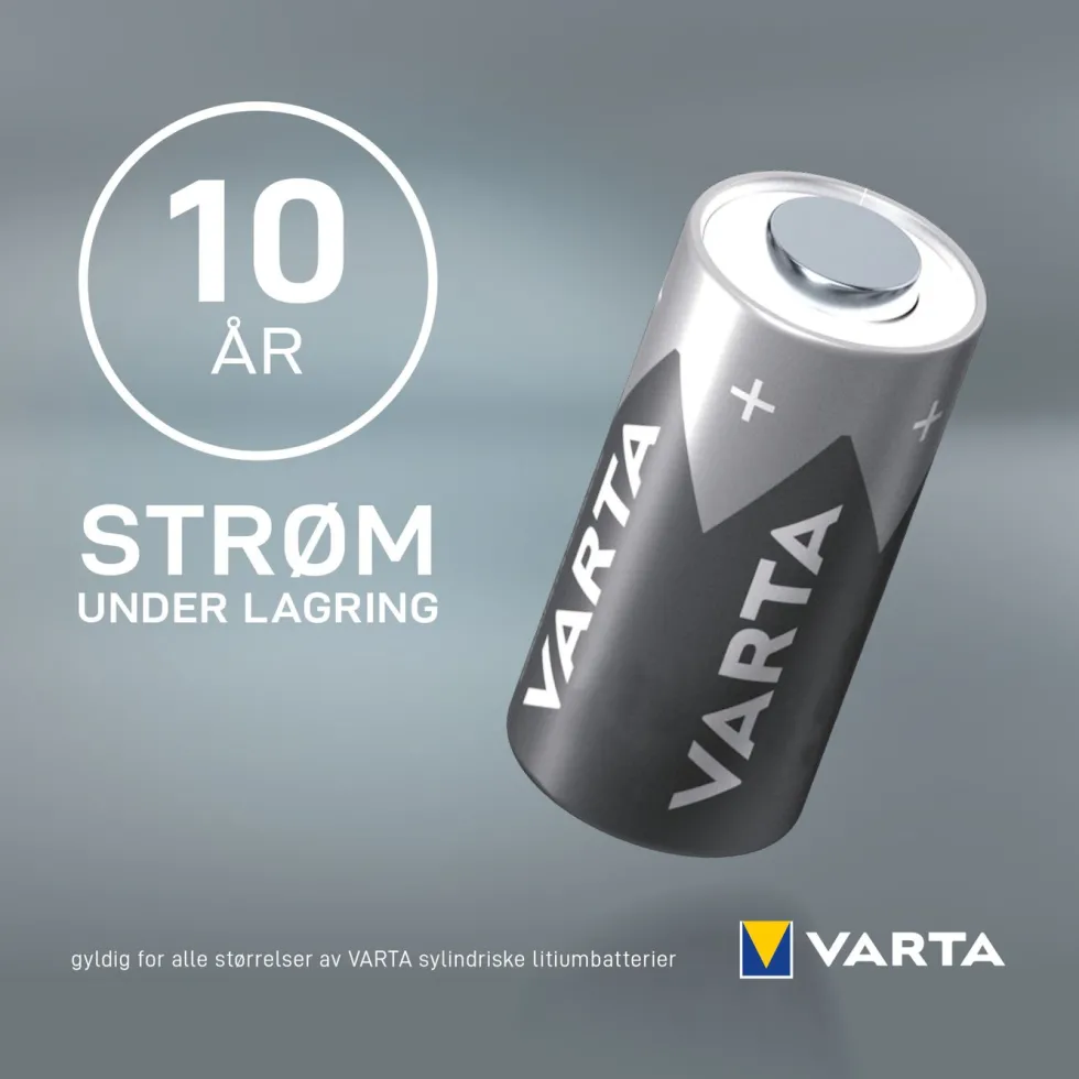 Varta Litiumbatteri 223/CR-P2 1-pk.