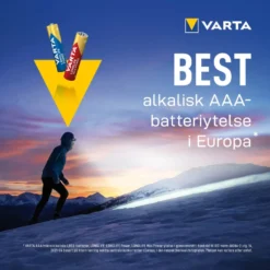 Varta Longlife Max Power AAA-batterier 4-pk.