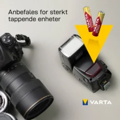 Varta Longlife Max Power AAA-batterier 8-pk.