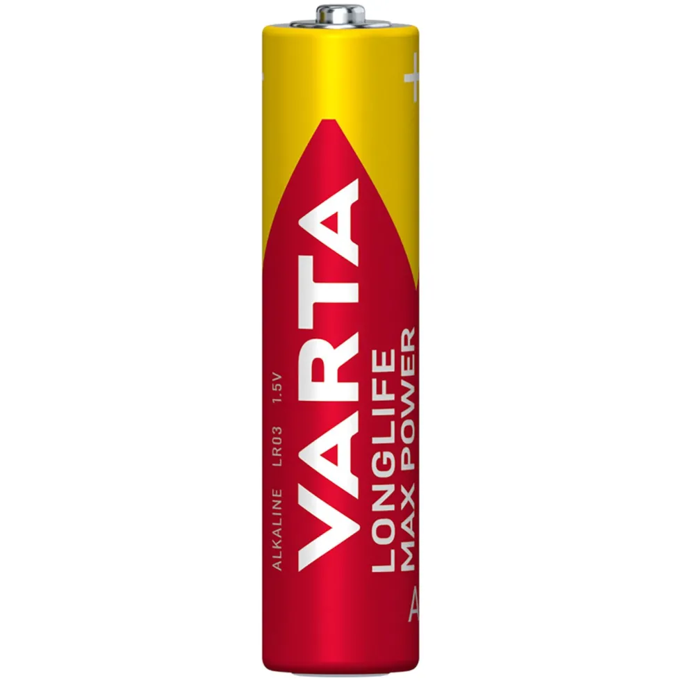 Varta Longlife Max Power AAA-batterier 8-pk.