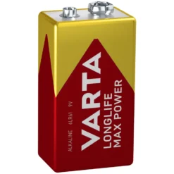 Varta Longlife Power Alkaliskt 9 V-batteri 1-pk.