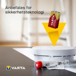 Varta Longlife Power Alkaliskt 9 V-batteri 1-pk.