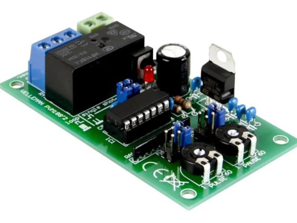 Velleman Timermodul, byggesett
