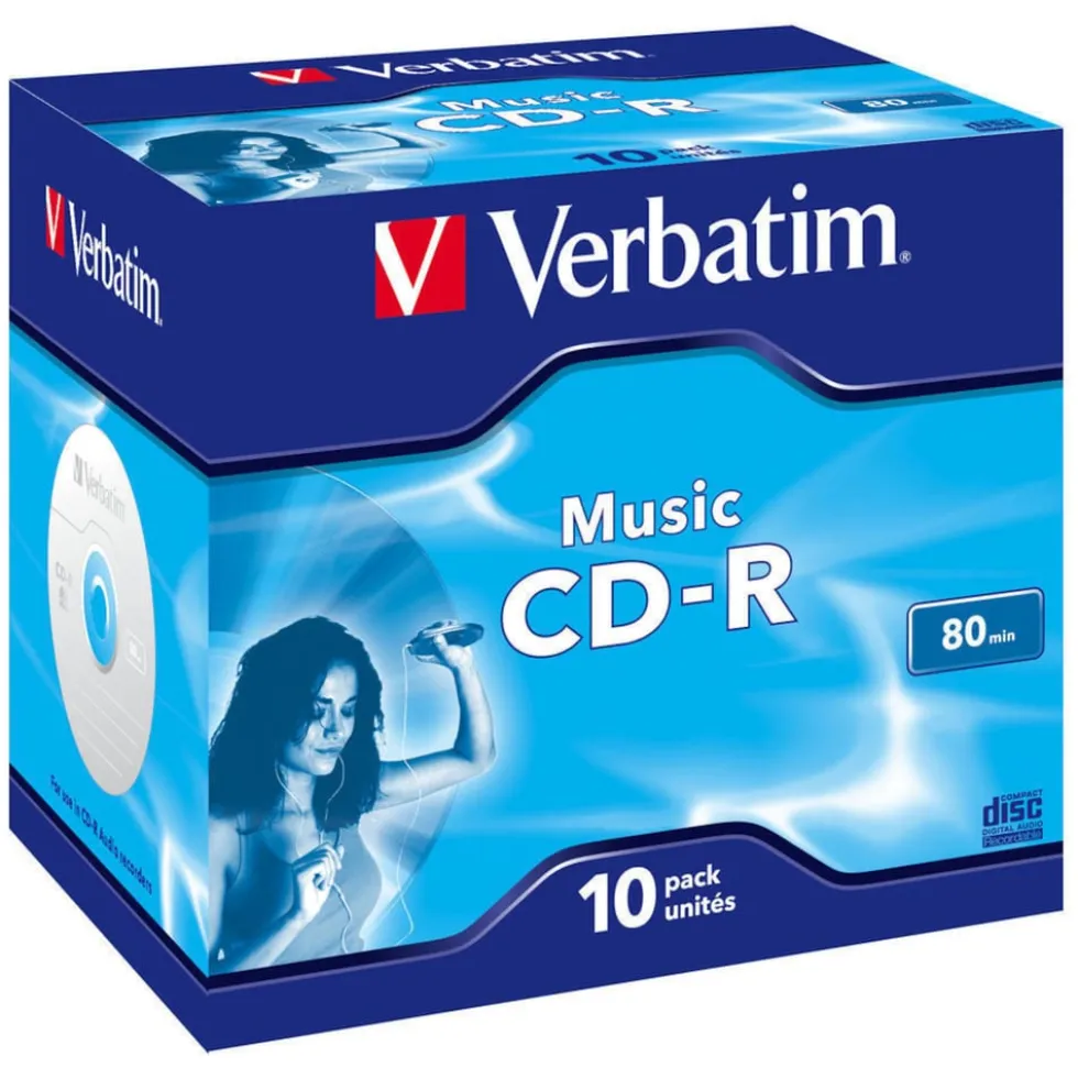 Verbatim CD-R Audio/Music 10-pk.