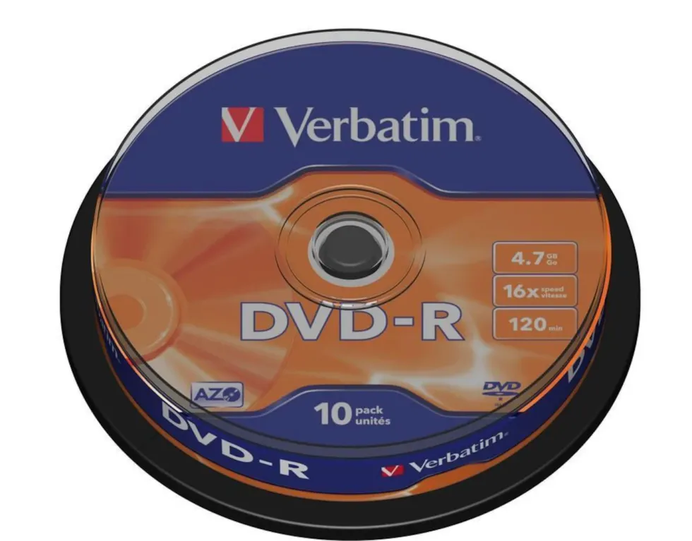 Verbatim DVD-R på spindel 10-pk. 10-pk.