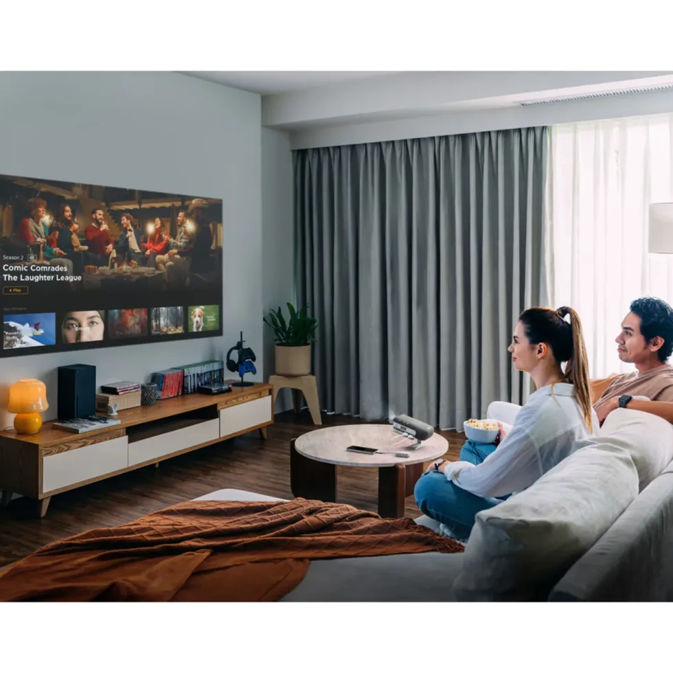 ViewSonic Portabel projektor M1XG med Harman Kardon-høyttaler