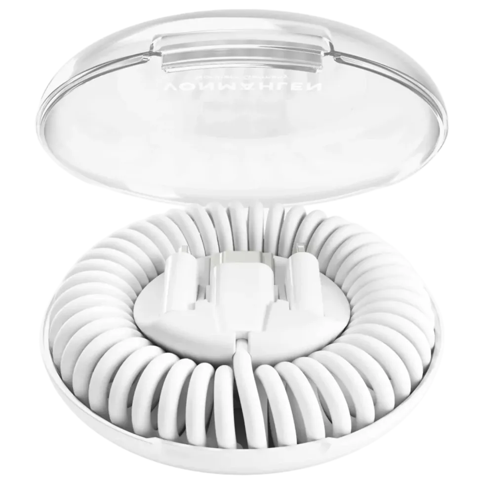 Vonmählen Allroundo Eco 6-i-1-ladekabel Hvit