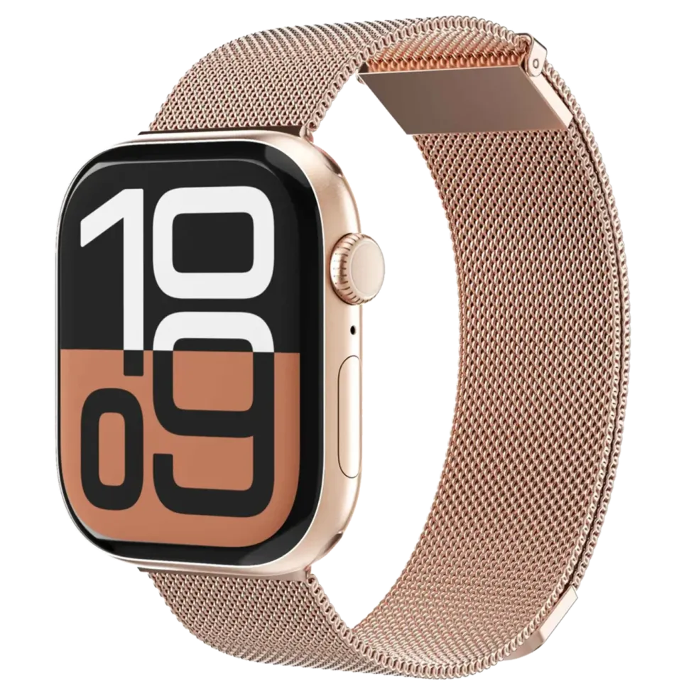 Vonmählen Milanese Loop 2 til Apple Watch 40/41/42 mm Rose Gold