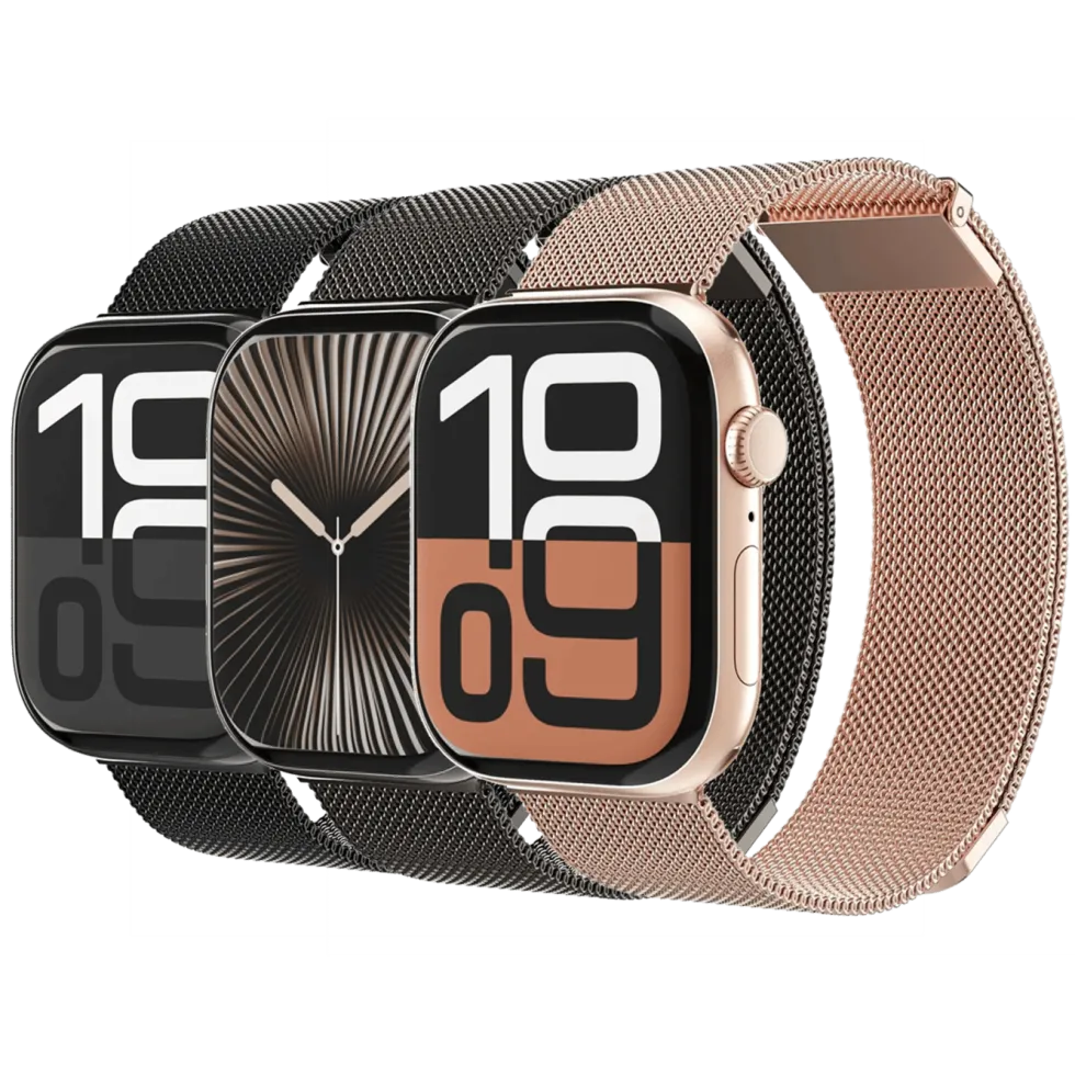 Vonmählen Milanese Loop 2 til Apple Watch 40/41/42 mm Rose Gold