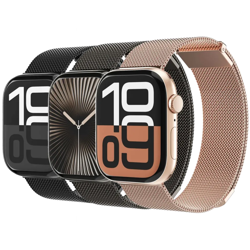 Vonmählen Milanese Loop 2 til Apple Watch 40/41/42 mm Rose Gold