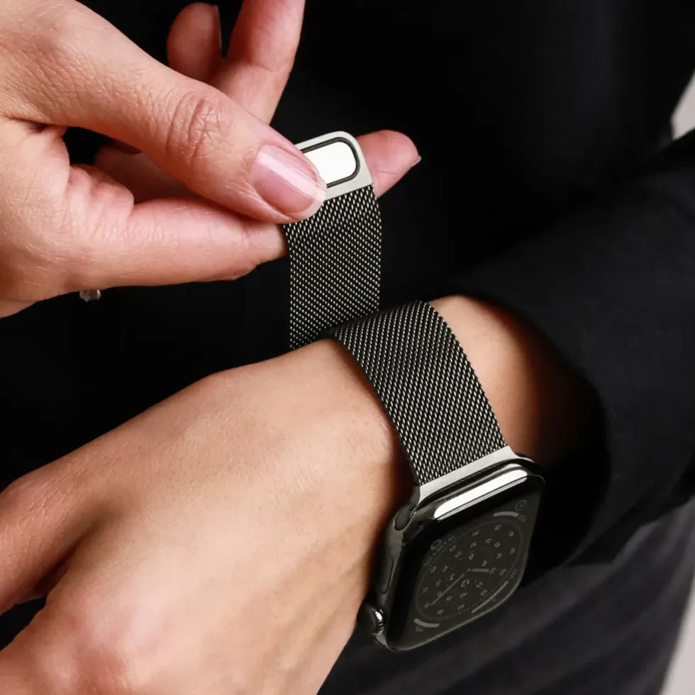 Vonmählen Milanese Loop 2 til Apple Watch 40/41/42 mm Granite