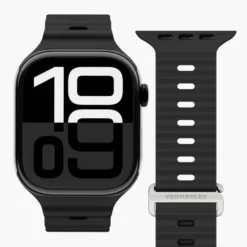 Vonmählen Wave Band 2 til Apple Watch 44/45/46/49 mm Black
