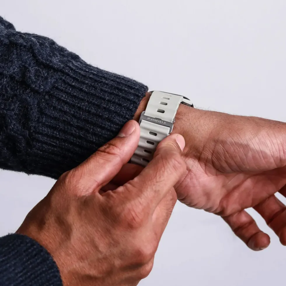 Vonmählen Wave Band 2 til Apple Watch 44/45/46/49 mm Cream