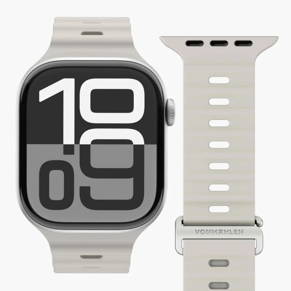 Vonmählen Wave Band 2 til Apple Watch 40/41/42 mm Cream