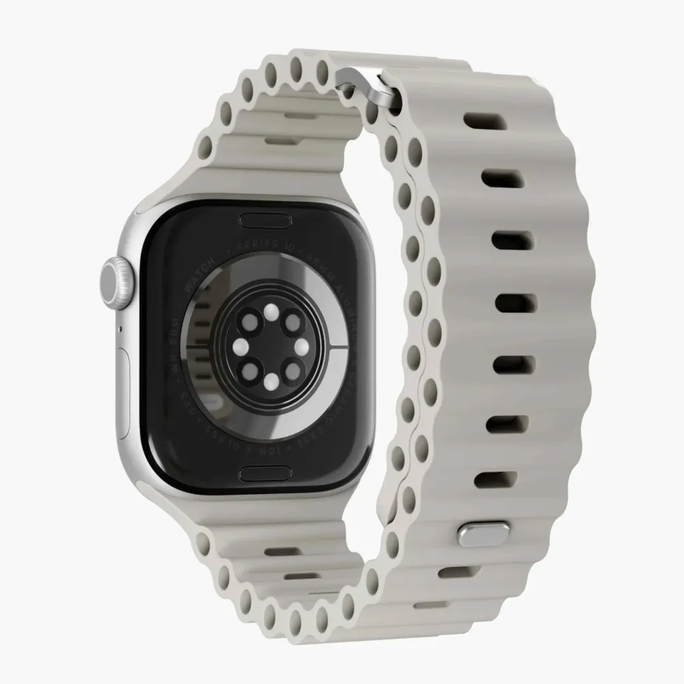 Vonmählen Wave Band 2 til Apple Watch 40/41/42 mm Cream