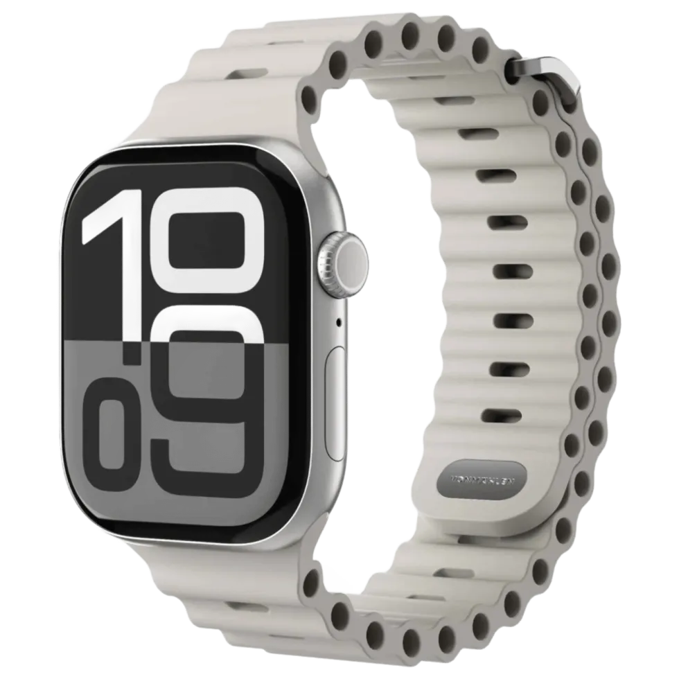 Vonmählen Wave Band 2 til Apple Watch 40/41/42 mm Cream