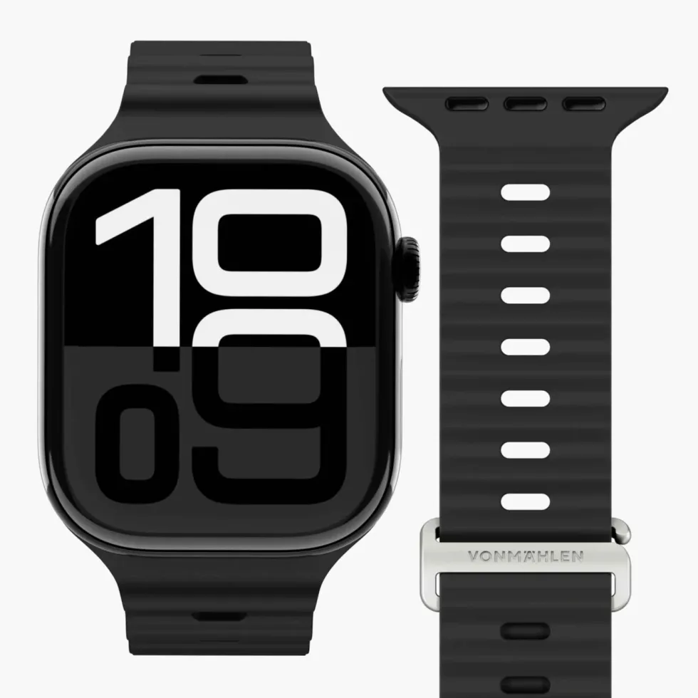 Vonmählen Wave Band 2 til Apple Watch 40/41/42 mm Black