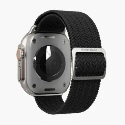 Vonmählen Woven Loop flettet rem til Apple Watch 44/45/46/49 mm Black