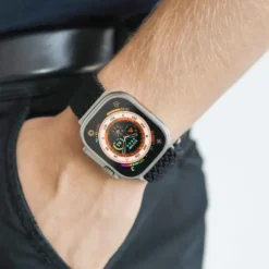Vonmählen Woven Loop flettet rem til Apple Watch 44/45/46/49 mm Black