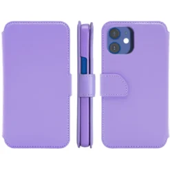 Wallet Case Solo 502 til iPhone 12 mini Lilla