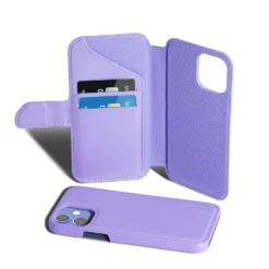 Wallet Case Solo 502 til iPhone 12 mini Lilla