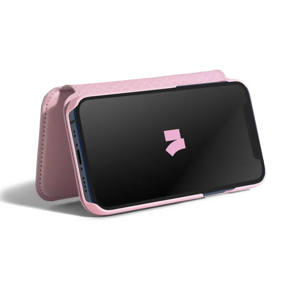 Wallet Case Solo 502 til iPhone 12 mini Rosa