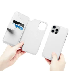 Wallet Case Solo 503 til iPhone 12 og 12 Pro Hvit