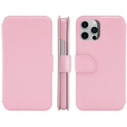 Wallet Case Solo 503 til iPhone 12 og 12 Pro Rosa