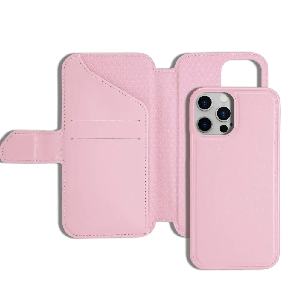 Wallet Case Solo 503 til iPhone 12 og 12 Pro Rosa