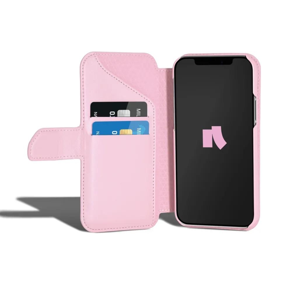 Wallet Case Solo 503 til iPhone 12 og 12 Pro Rosa
