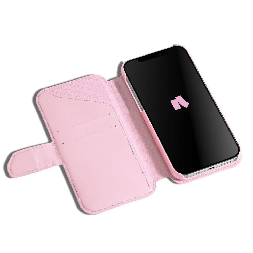Wallet Case Solo 503 til iPhone 12 og 12 Pro Rosa