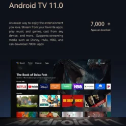 Wanbo Cube 2 Pro smart projektor med Full HD og Android TV 11