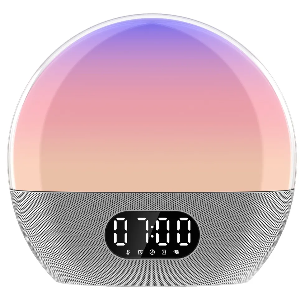 WiiM Wake-up light med vekkerklokke