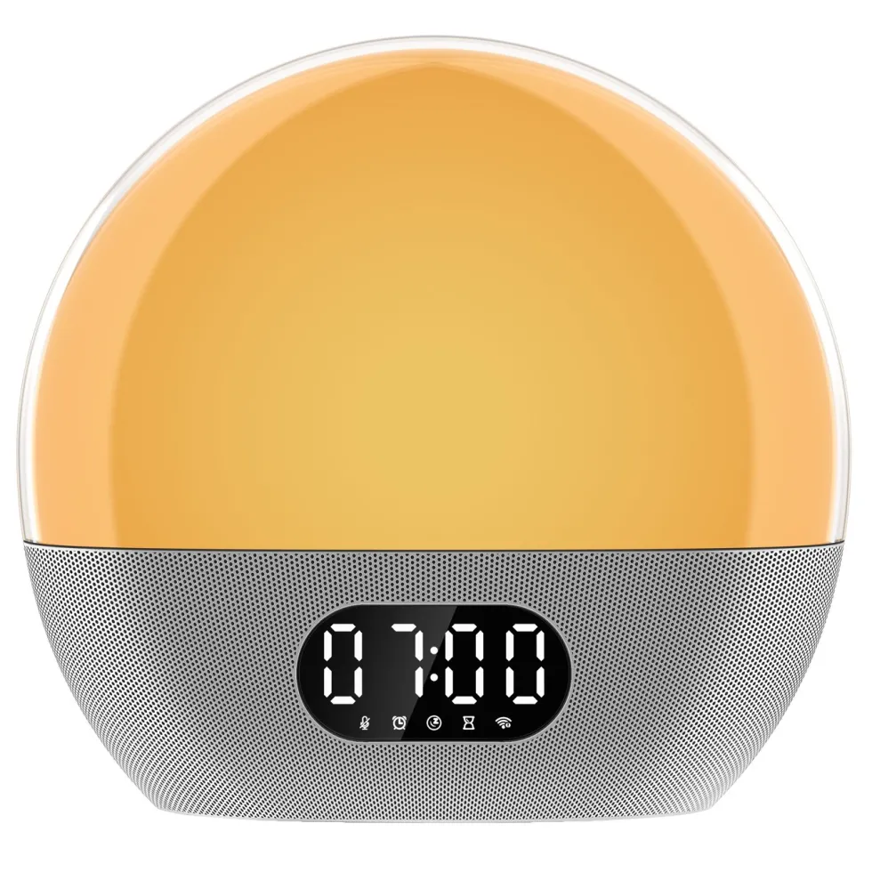 WiiM Wake-up light med vekkerklokke