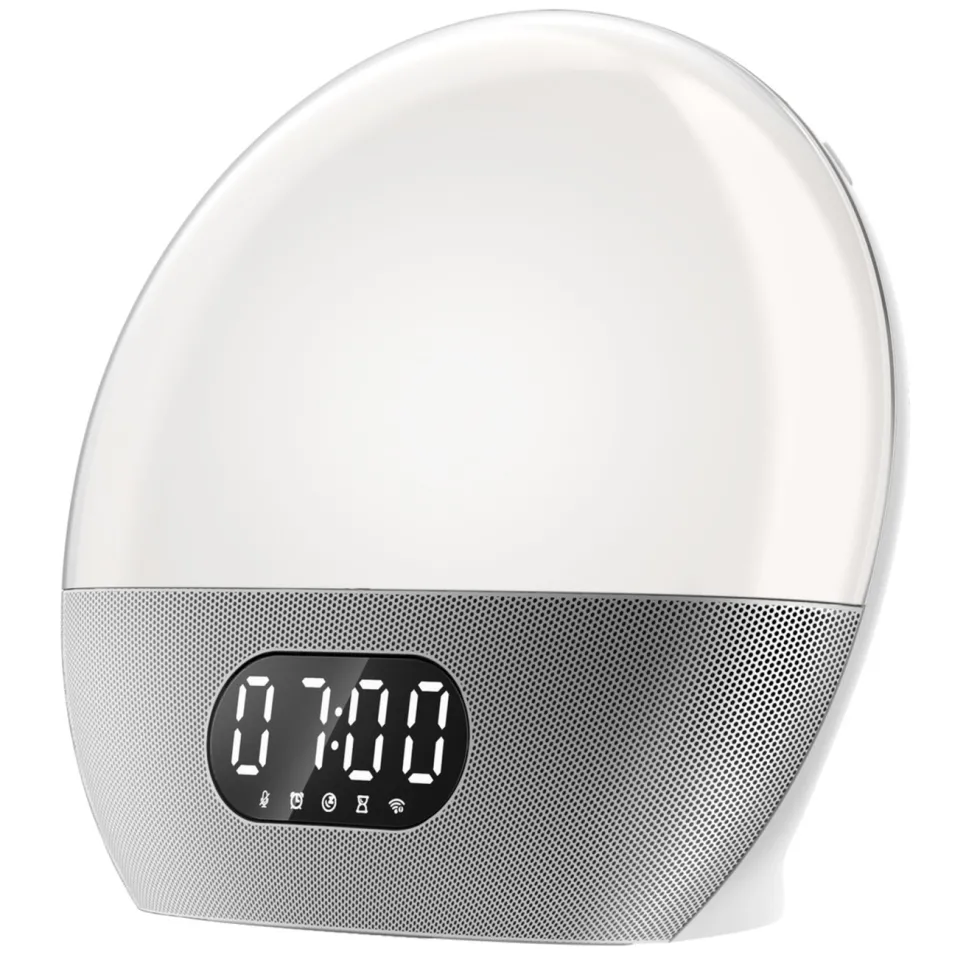 WiiM Wake-up light med vekkerklokke