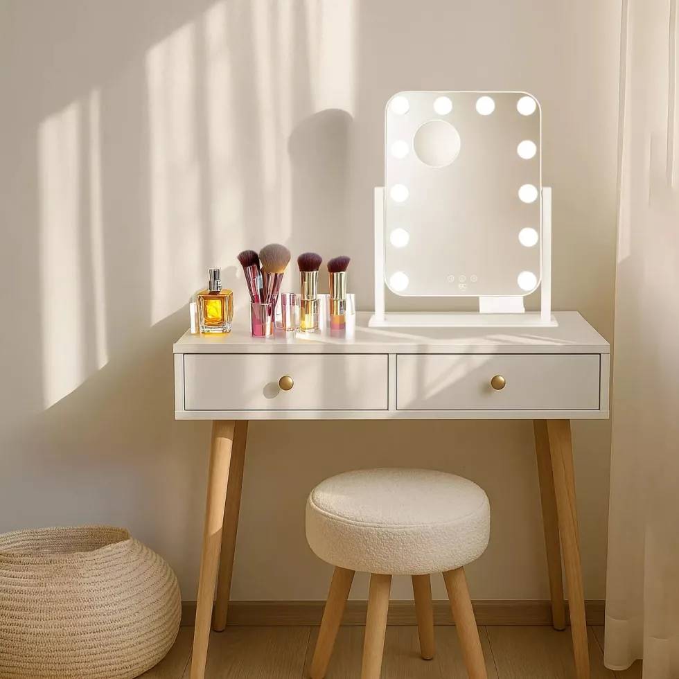 Wilfa Shine sminkespeil med LED-belysning