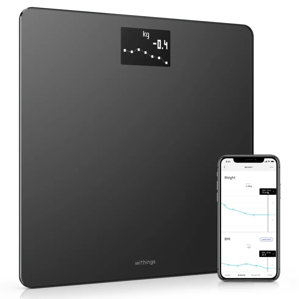 Withings Body Personvekt med wifi Svart