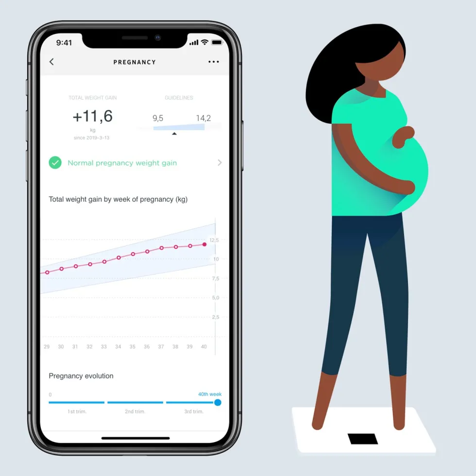 Withings Body Personvekt med wifi Svart